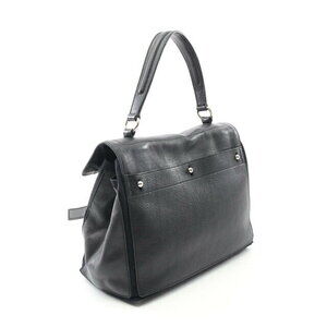 Saint Laurent Bag leather black Muse handbag Two Yves